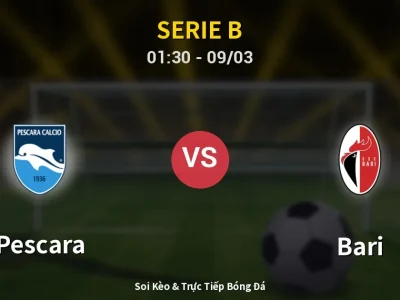 Kết Quả: Pescara 4-0 Bari – Highlight & Bàn Thắng | Serie B