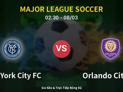 Kết Quả: New York City FC 5-0 Orlando City SC – Highlight & Bàn Thắng | Major League Soccer
