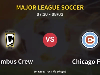 Kết Quả: Columbus Crew 0-0 Chicago Fire – Highlight & Bàn Thắng | Major League Soccer