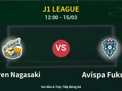 Kết Quả: V-varen Nagasaki 1-0 Avispa Fukuoka – Highlight & Bàn Thắng | J1 League