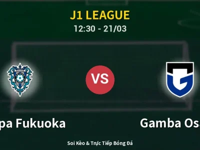 Soi Kèo Avispa Fukuoka vs Gamba Osaka – 12:30 21/03 | Nhận Định, Dự Đoán Tỷ Số