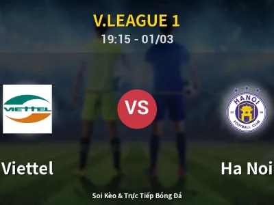 Kết Quả: Viettel 1-0 Ha Noi – Highlight & Bàn Thắng | V.League 1