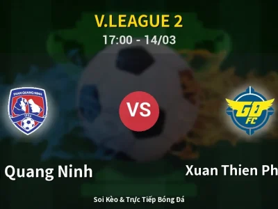 Kết Quả: Than Quang Ninh 0-0 Xuan Thien Phu Tho – Highlight & Bàn Thắng | V.League 2