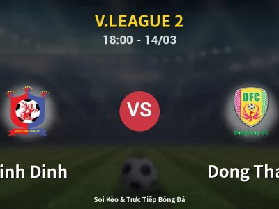 Kết Quả: Binh Dinh 3-1 Dong Thap – Highlight & Bàn Thắng | V.League 2
