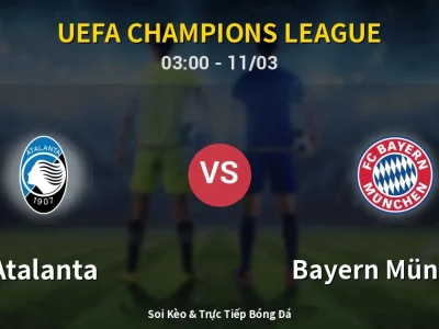 Kết Quả: Atalanta 1-6 Bayern München – Highlight & Bàn Thắng | UEFA Champions League