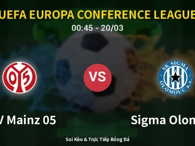 Kết Quả: FSV Mainz 05 2-0 Sigma Olomouc – Highlight & Bàn Thắng | UEFA Europa Conference League