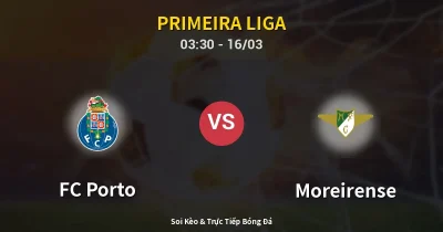 FC Porto vs Moreirense 16/03