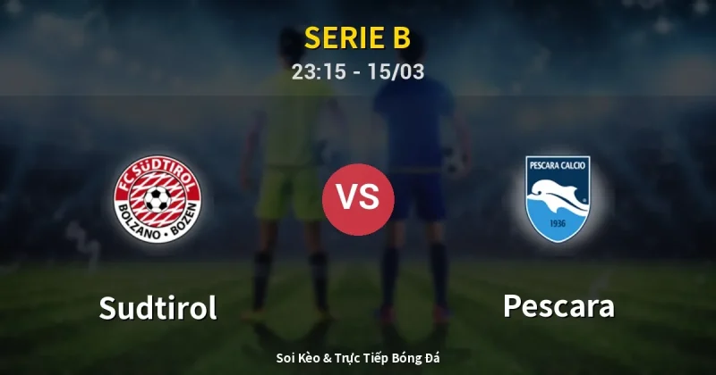 Sudtirol vs Pescara 15/03