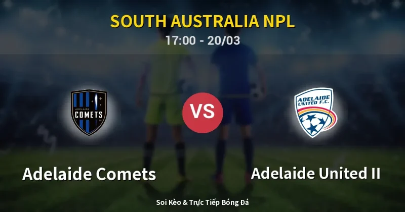 Adelaide Comets vs Adelaide United II 20/03